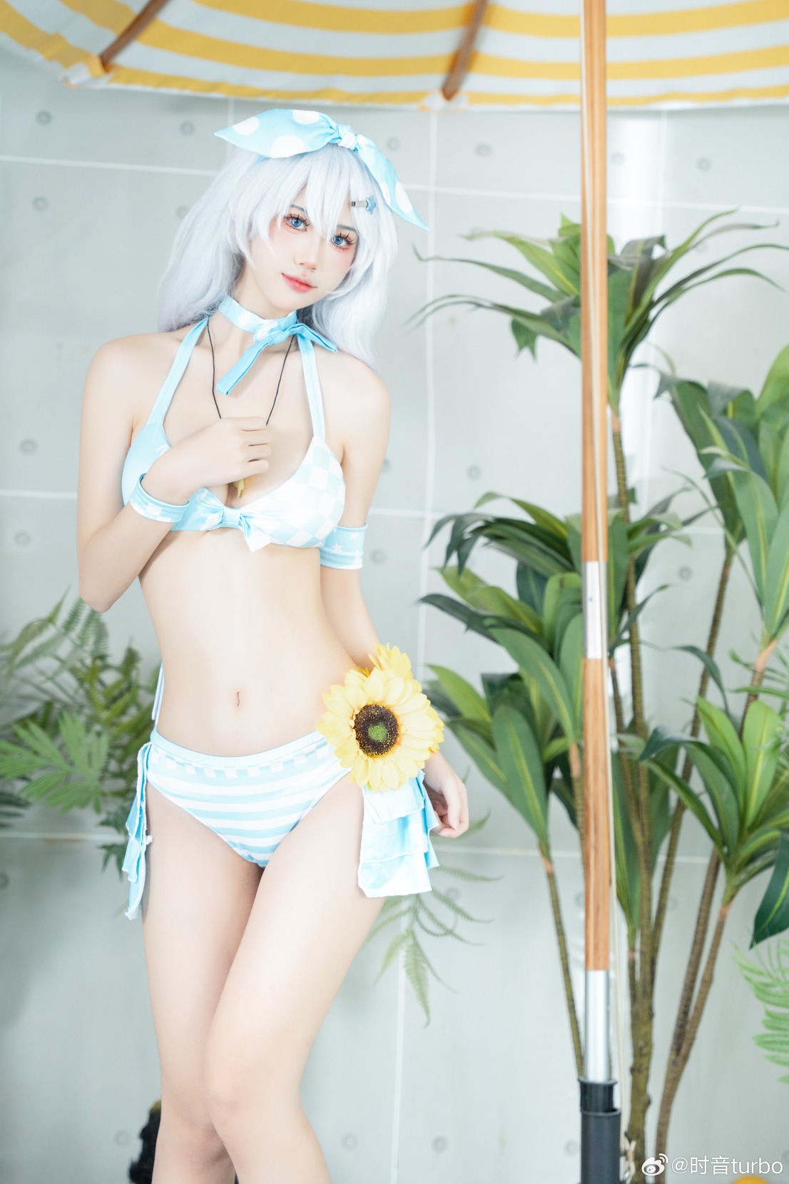 COSPLAY|崩坏3琪亚娜COS泳装,夏天的味道~ - 第9张